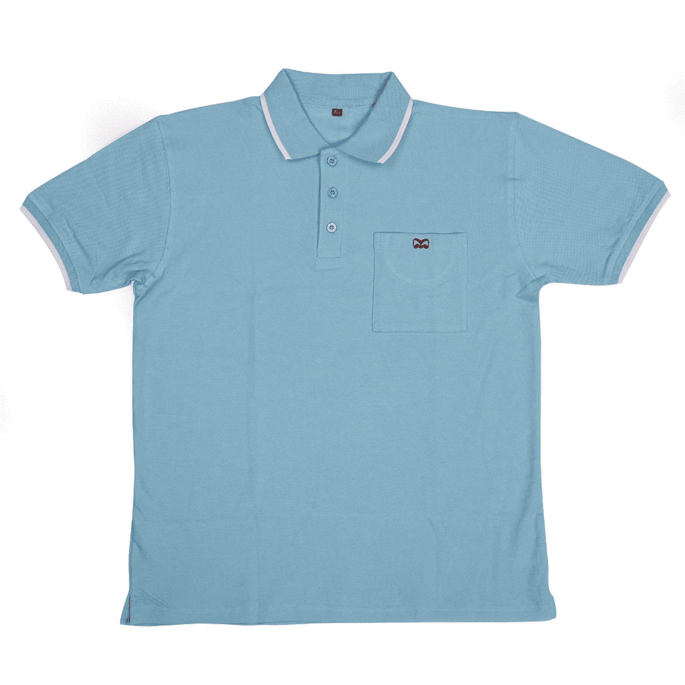 LIGHT BLUE POLO T-SHIRT